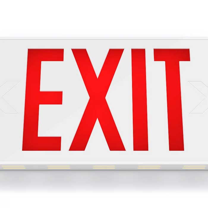 Fire Exit Signs